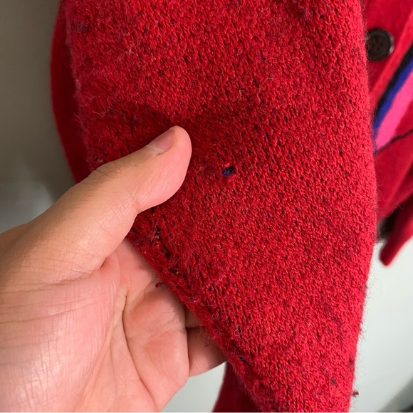 FARM Rio Toucan Cardigan Red Medium - Picture 6 of 9